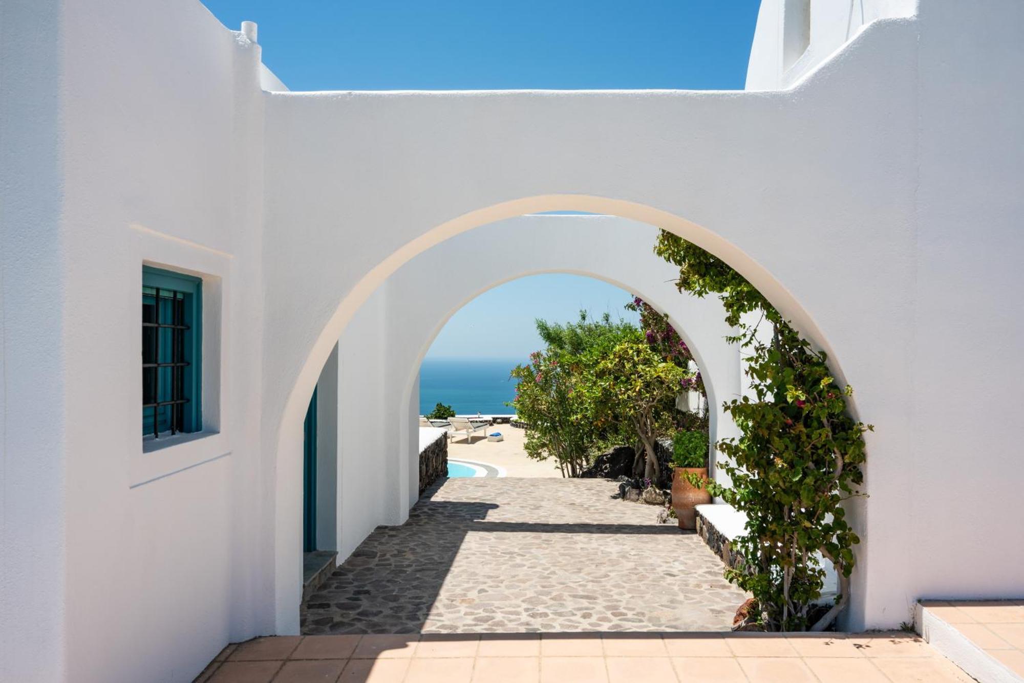 Villa Oinos - Sunset Views Ormos Athinios Ngoại thất bức ảnh