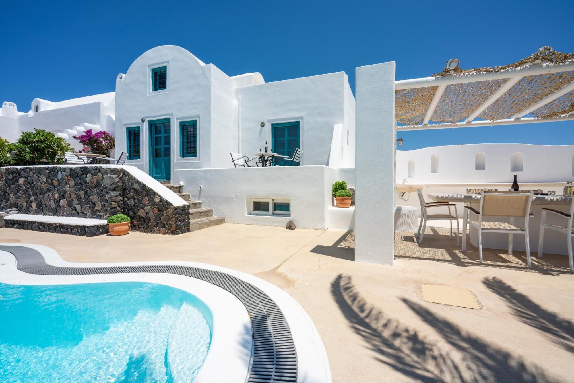 Villa Oinos - Sunset Views Ormos Athinios Ngoại thất bức ảnh