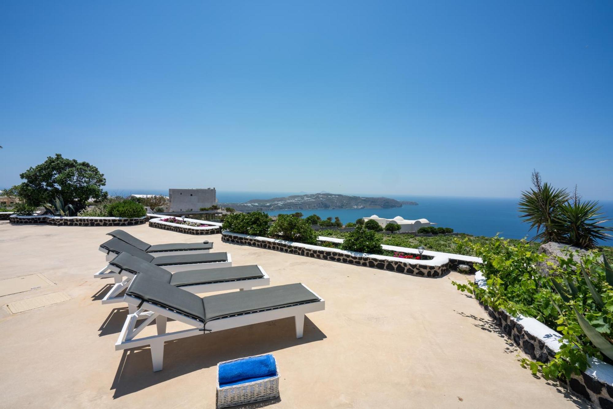 Villa Oinos - Sunset Views Ormos Athinios Ngoại thất bức ảnh